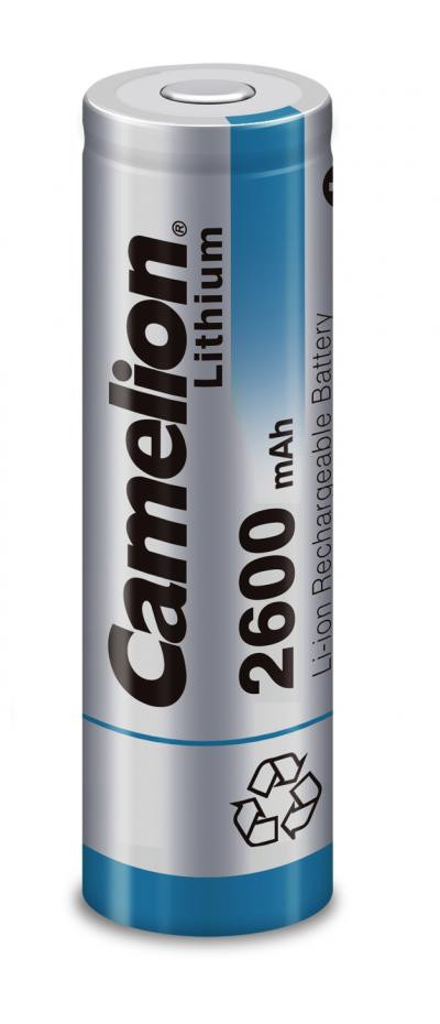 Baterija litijeva 3,7V 18650 Li-Ion 2600mAh, Camelion-6