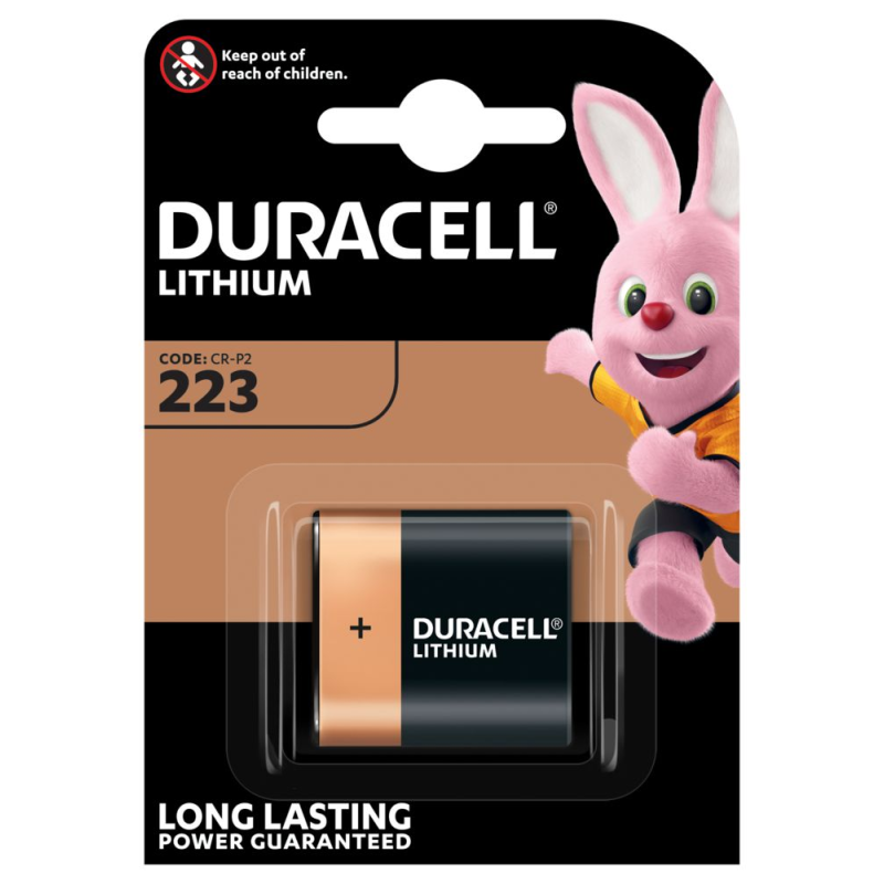 Baterija litijeva DL223 ,CRP2, 6V Duracell-6