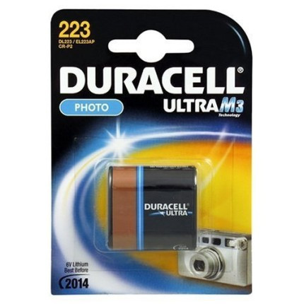Baterija litijeva DL223 ,CRP2, 6V Duracell-4