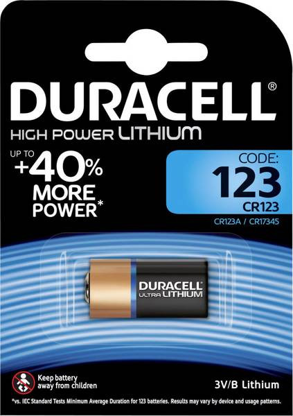 Baterija litijeva ULTRA DL 123, CR17345, 3V 1 kom Duracell-4