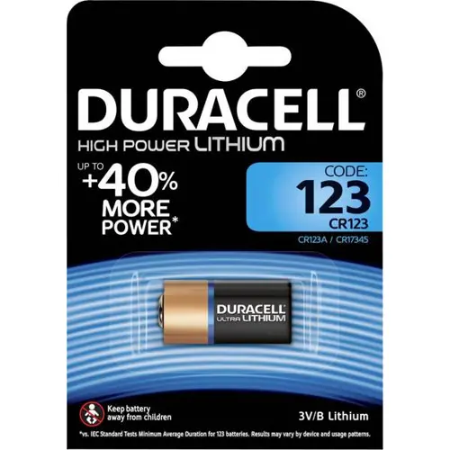 Baterija litijeva ULTRA DL 123, CR17345, 3V 1 kom Duracell-3