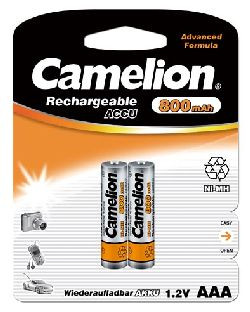 Baterija NI-MH 1,2V 0,8 Ah AAA 2 kom, Camelion-11