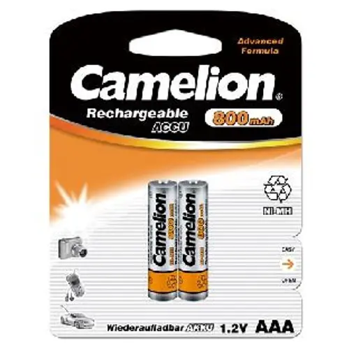 Baterija NI-MH 1,2V 0,8 Ah AAA 2 kom, Camelion-4