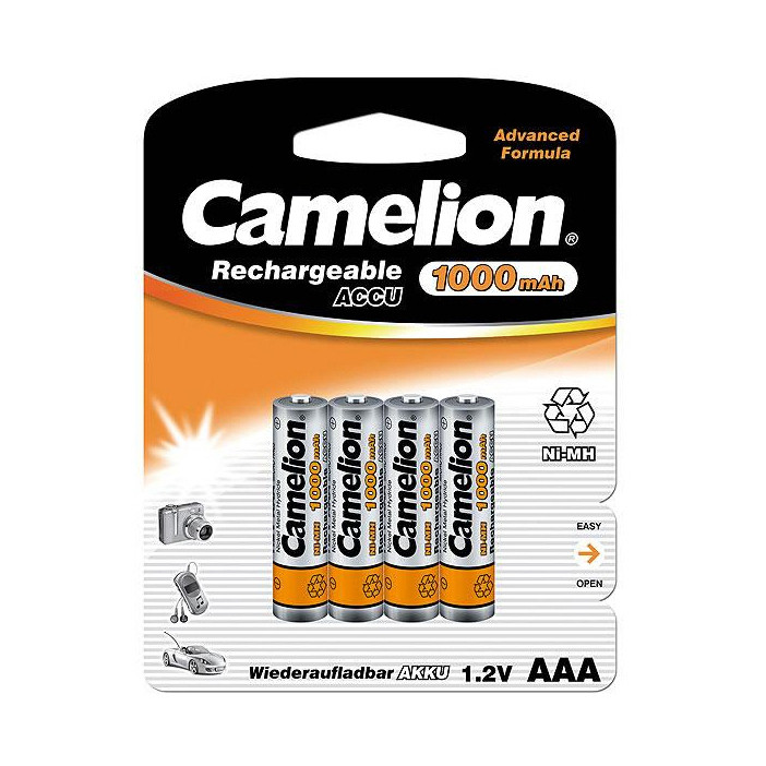 Baterija NI-MH 1,2V 1,0 Ah AAA 4 kom, Camelion-17