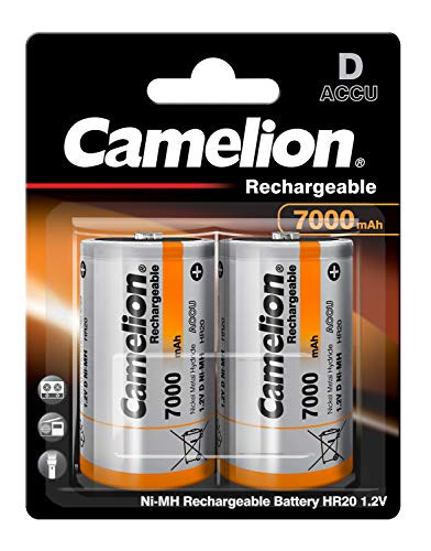 Baterija NI-Mh 1,2V 7,0 Ah LR20 blister 2 kom, Camelion-12
