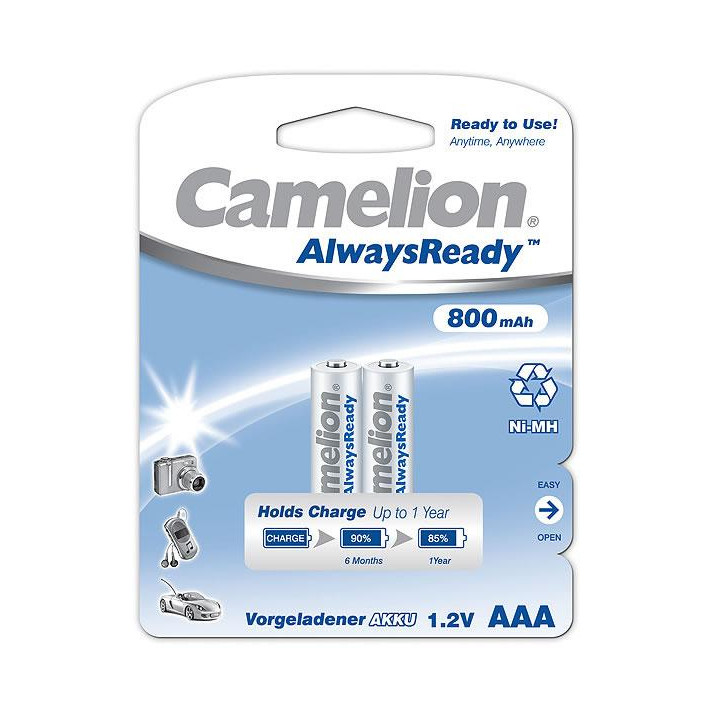 Baterija NI-MH Ready2use AAA 0,8 Ah 2 komada, Camelion-18