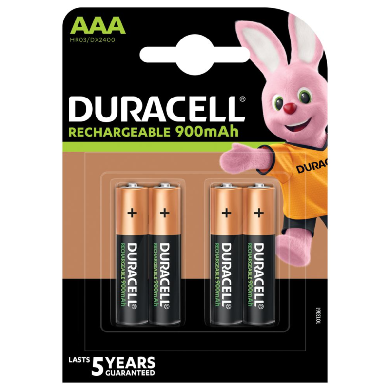 Baterija NI-MH Ready2use AAAx4, 900 mAh, Duracell-3