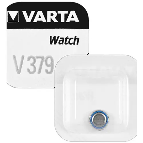 Baterija V 379 1,55V 5,8 x 2,1 mm, Varta-1