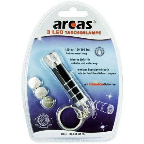 Baterijska svjetiljka 3LED – privjesak,, Arcas 30700002-15
