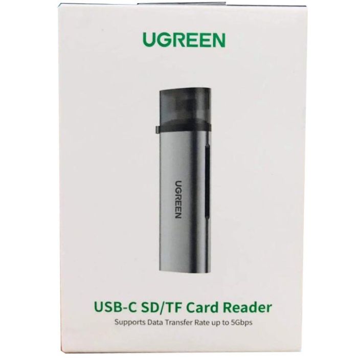 Čitač memorijskih kartica UGREEN, USB-C, TF/mciroSD/SD kartice, sivi-17