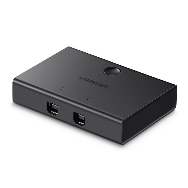 Data Switch UGREEN, USB 2.0 2x1, crni-16