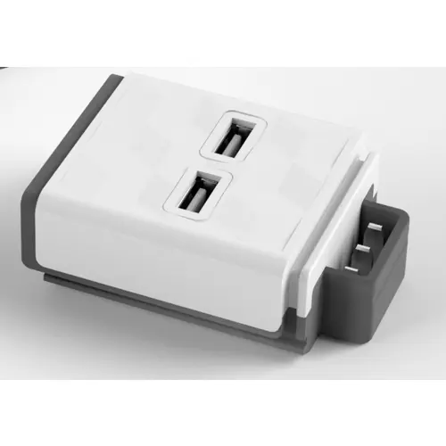 Dodatni modul za produžni kabel POWERCUBE, 2xUSB priključnica, 2.4A, 5VDC-7