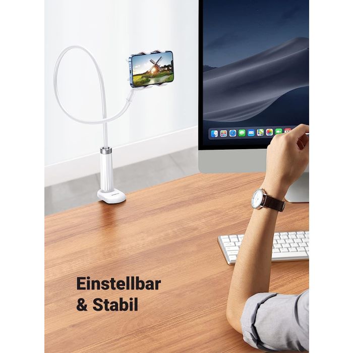 Držač za smartphone UGREEN, fleksibilni, bijeli, 90cm-15