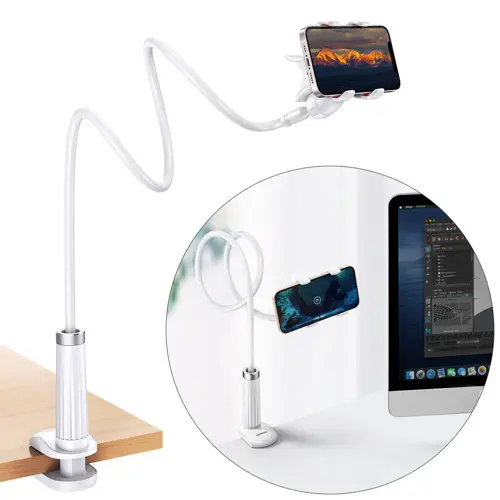 Držač za smartphone UGREEN, fleksibilni, bijeli, 90cm-0