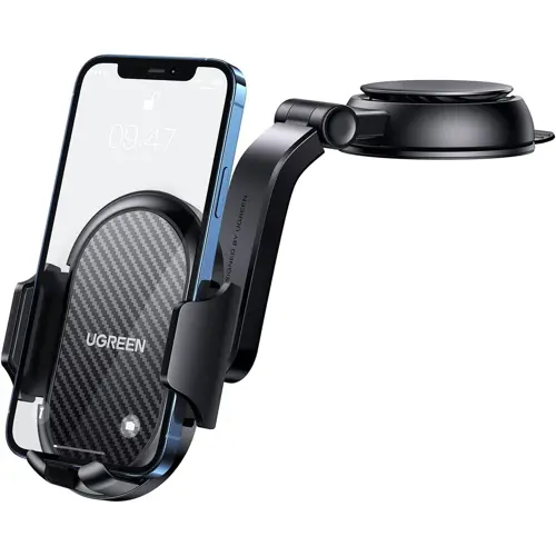 Držač za smartphone UGREEN, vakumski, za auto, crni-1