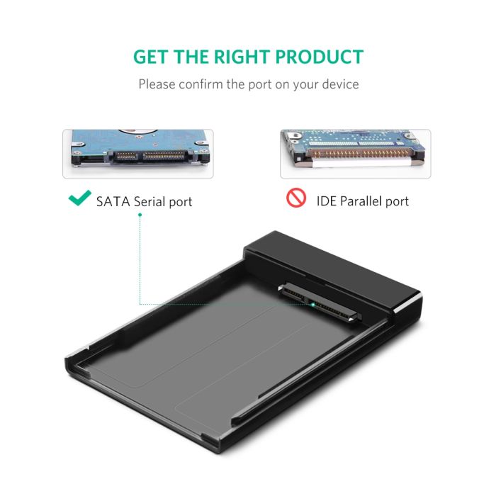 Eksterno kućište UGREEN, 2.5incha, SATA, USB 3.0-15