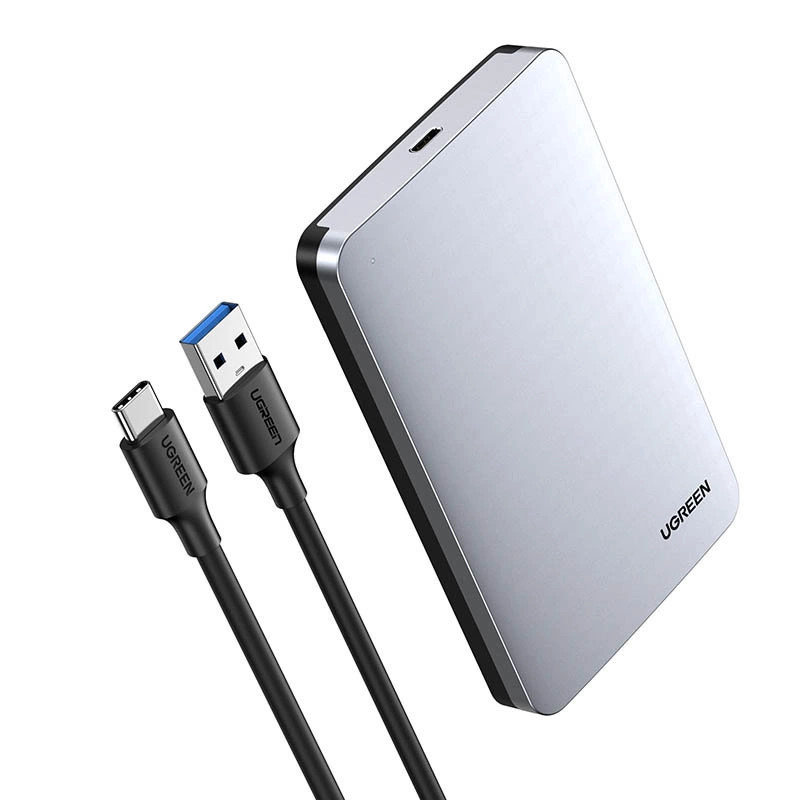 UGREEN vanjsko kućište, 2.5" HDD/SSD, SATA, USB-C 3.1-12