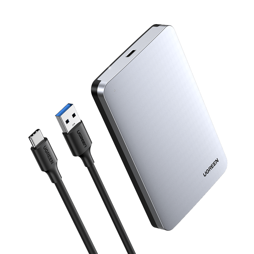 UGREEN vanjsko kućište, 2.5" HDD/SSD, SATA, USB-C 3.1-1
