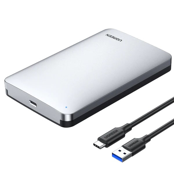 UGREEN vanjsko kućište, 2.5" HDD/SSD, SATA, USB-C 3.1-17