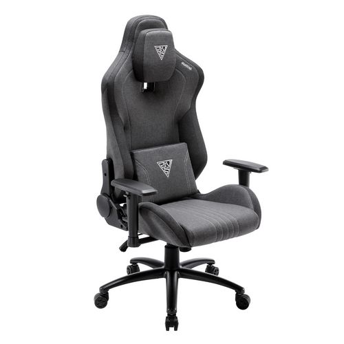 Gaming / uredska stolica GAMDIAS ZELUS M3 Weave (do 140kg, crno siva, podesivi naslon za glavu, 2D podesivi nasloni za ruke, plinski lift klase 4)-2