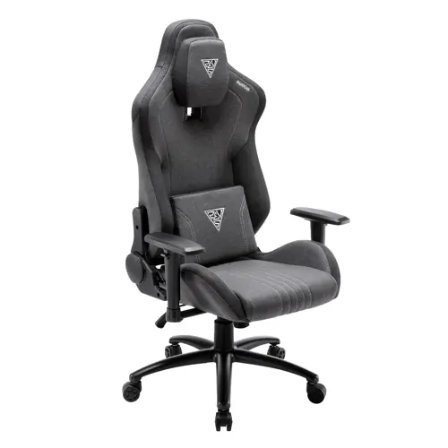 Gaming / uredska stolica GAMDIAS ZELUS M3 Weave (do 140kg, crno siva, podesivi naslon za glavu, 2D podesivi nasloni za ruke, plinski lift klase 4)-0