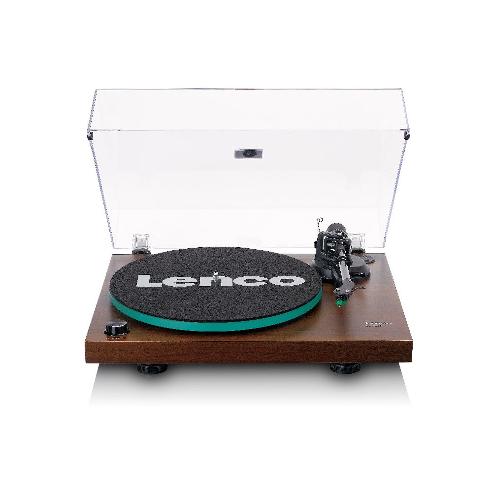Gramofon LENCO LBT-225WA, Bluetooth 5, RCA izlaz, USB-B PC kodiranje, 2x10W RMS, Audio-Technica cartridge AT-VM95E-12