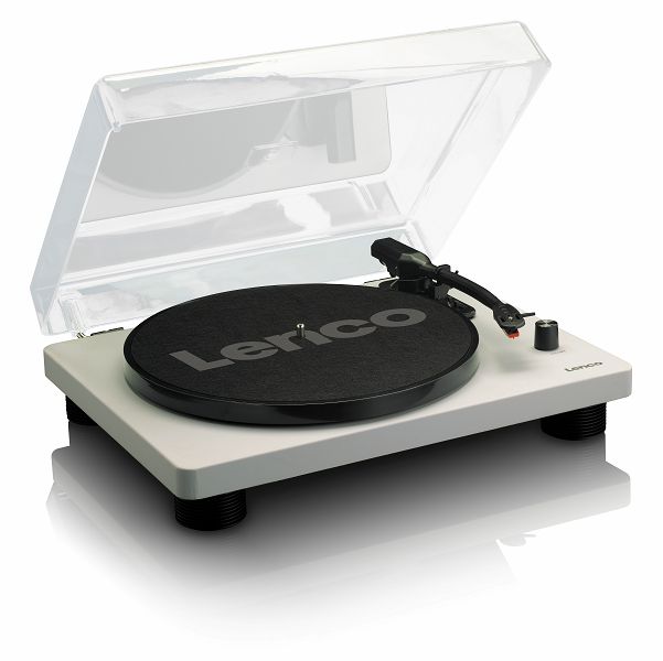 Gramofon LENCO LS-50GY, sa zvučnicima, sivi
