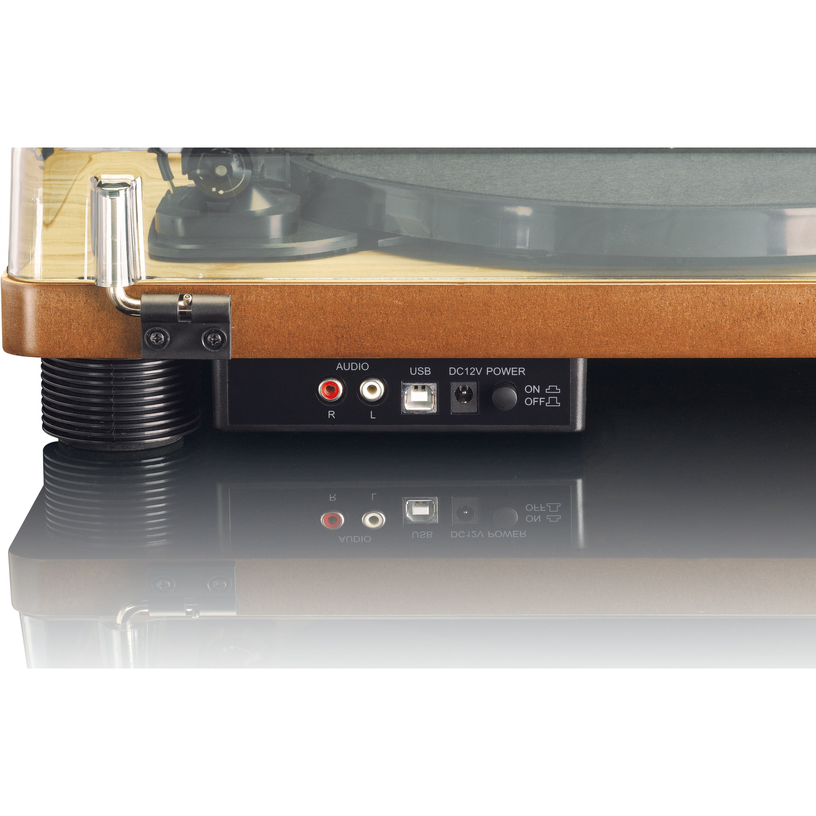 Gramofon LENCO LS-50WD, sa zvučnicima, drveni-11
