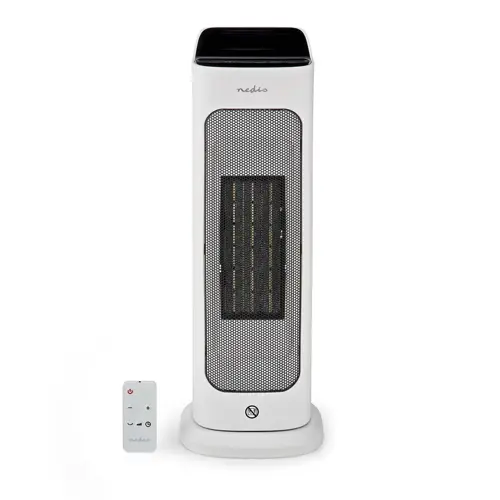 Grijalica NEDIS HTFA20WTW, Wi-Fi, 1400W/2000W, 2 postavke grijanja, oscilacija, zaslon, 10 - 49 °C, Android™ / IOS, bijela-0
