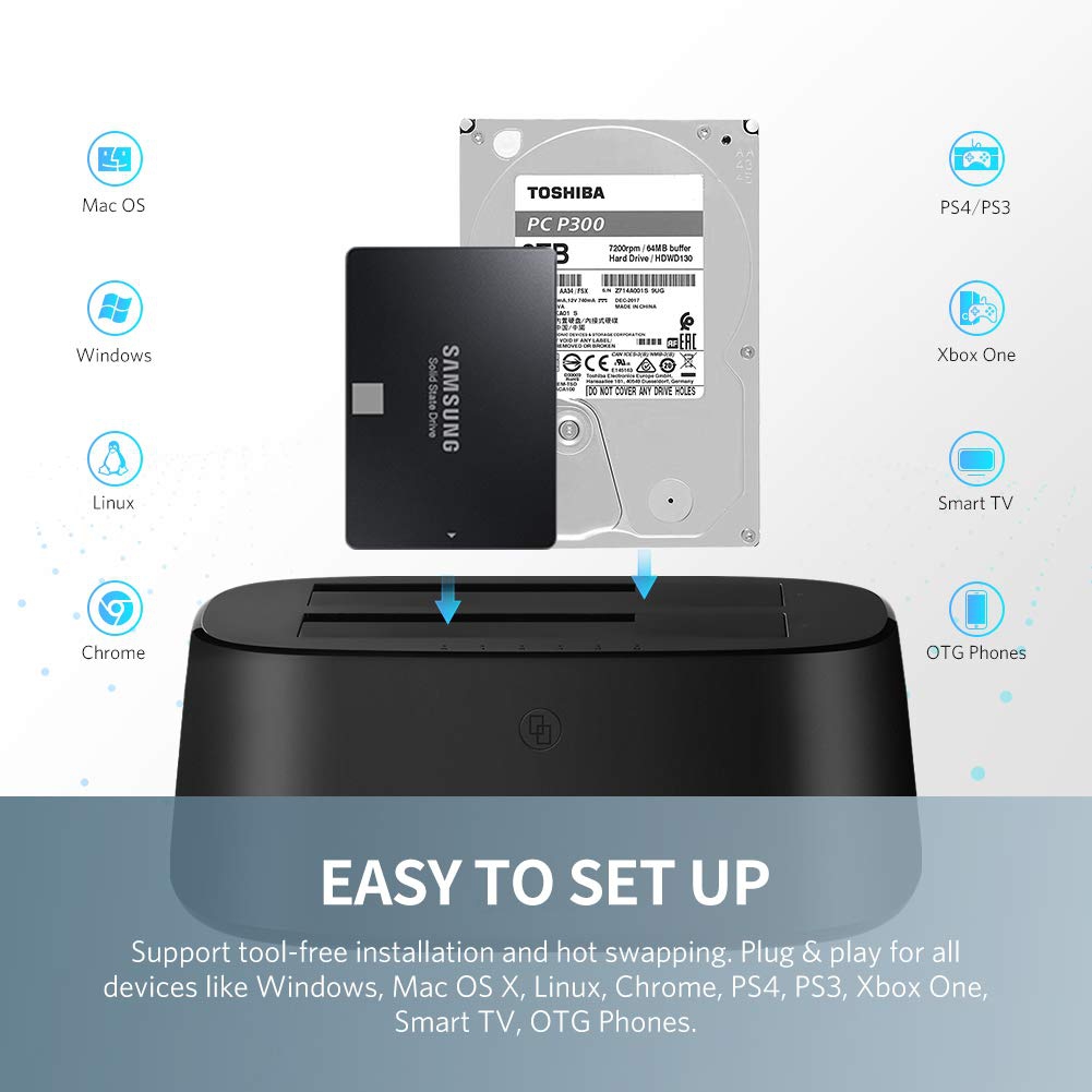 HDD Dock UGREEN, USB 3.0-10