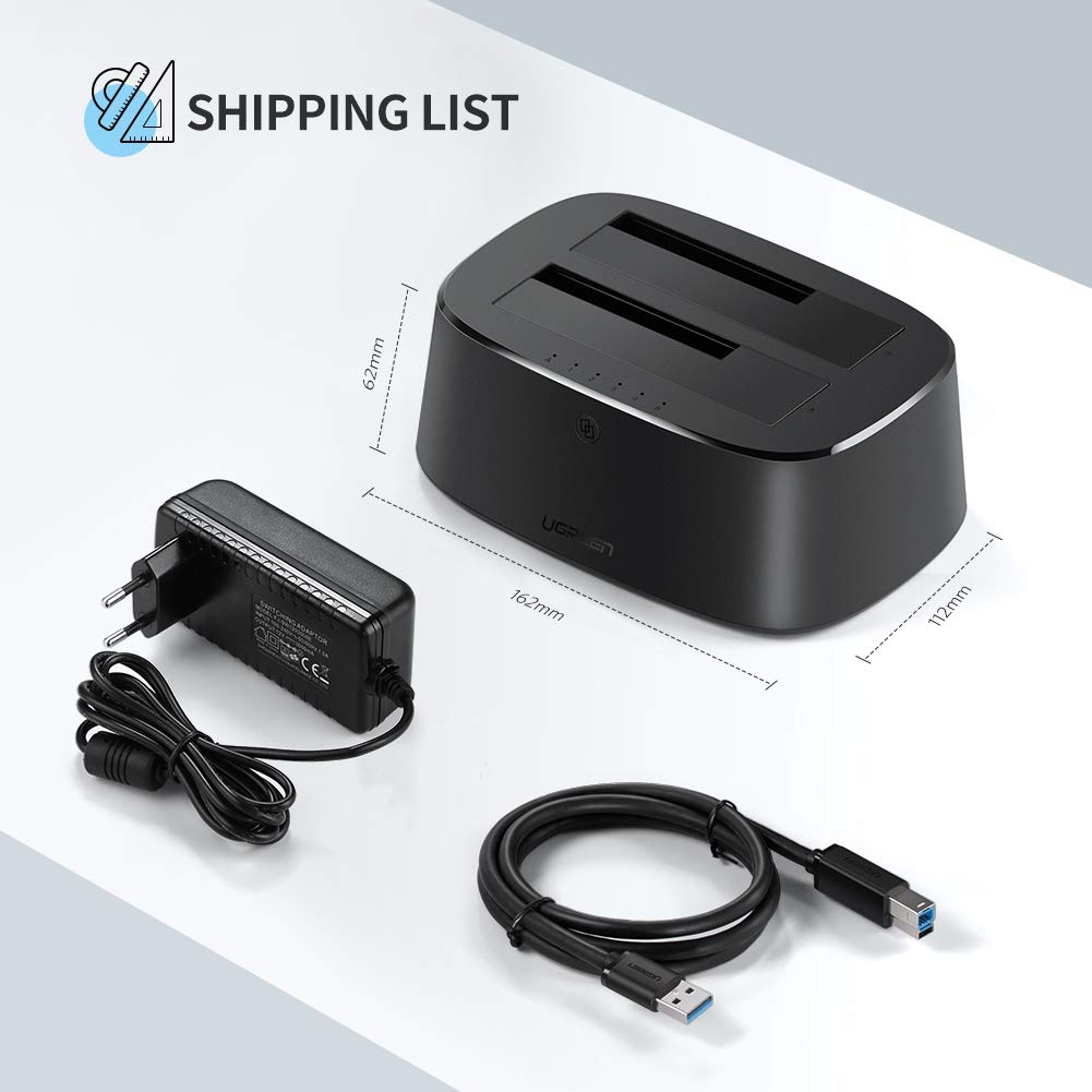 HDD Dock UGREEN, USB 3.0-12