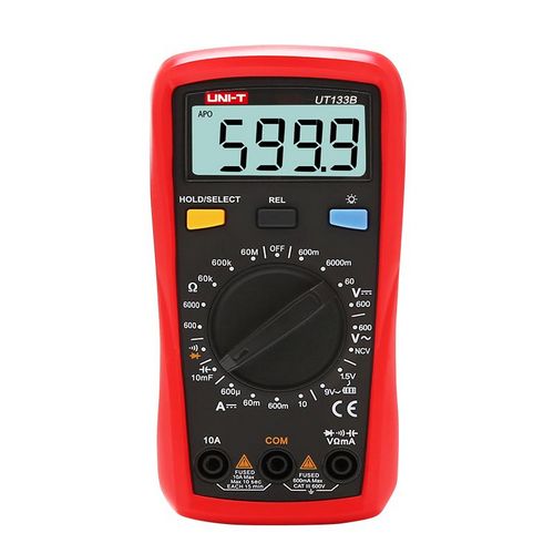 Digitalni multimetar UNI-TREND UT-133B (600V/10A AC/DC, 6000 brojača, LCD pozadinsko svjetlo, NCV, AAA baterija)-12