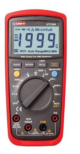 Instrument UT-139 A TRUE RMS NCV MULTIMETAR, Uni-trend-6