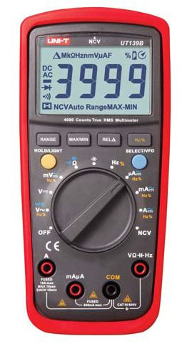 Instrument UT-139 B TRUE RMS NCV MULTIMETAR, Uni-trend-3