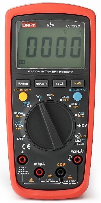 Instrument UT-139 C TRUE RMS NCV MULTIMETAR, Uni-trend-5