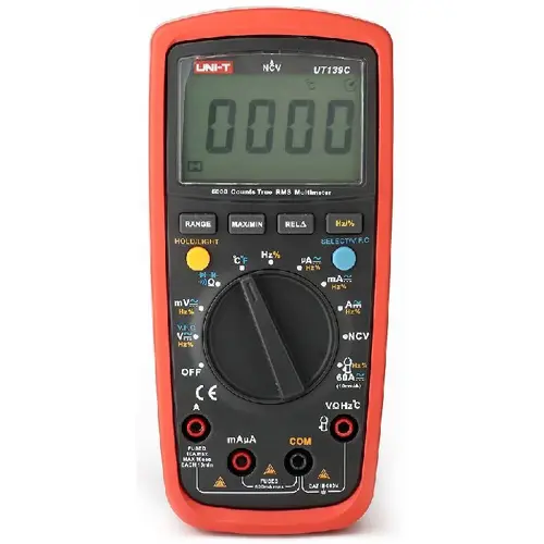 Instrument UT-139 C TRUE RMS NCV MULTIMETAR, Uni-trend