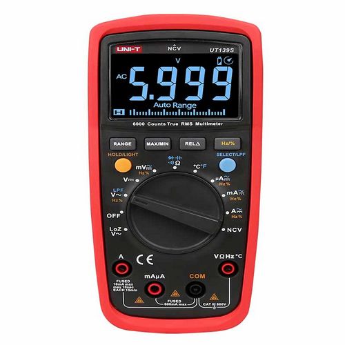 Multimetar UNI-TREND UT-139 S (True RMS, NCV, LPF funkcija, LoZ funkcija, EBTN zaslon)-13