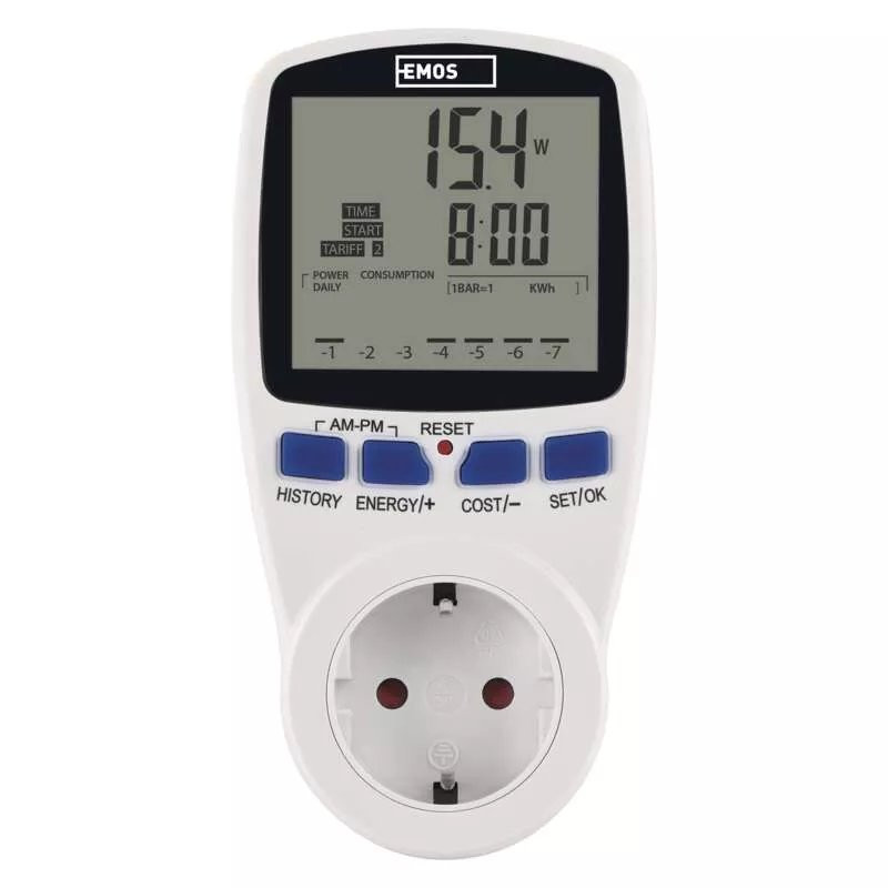 Instrument za mjerenje potrošnje energije-zidni, Emos P5822-8