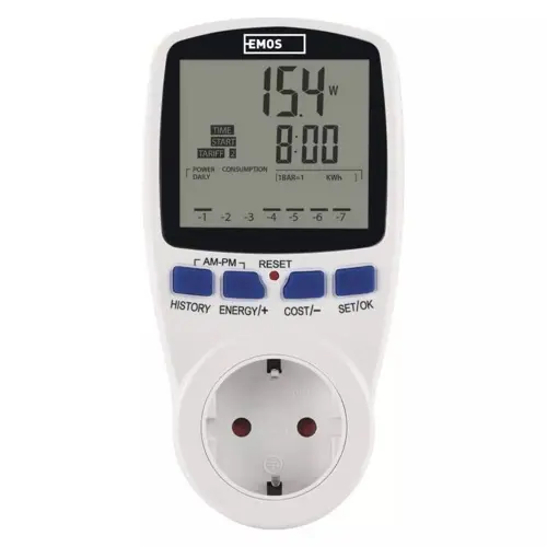 Instrument za mjerenje potrošnje energije-zidni, Emos P5822-0