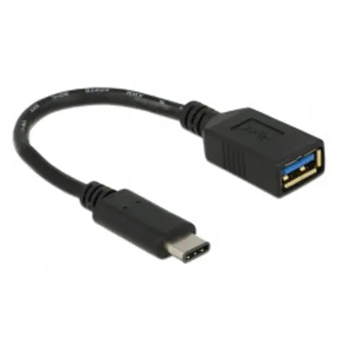 Kabel DELOCK 65634, USB A USB 3.1 (Ž) na USB Type-C (M), 15cm-0