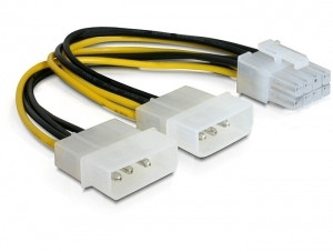 Kabel DELOCK, PC MREŽ. 2x5.25 na 8pin, 0.3m-6