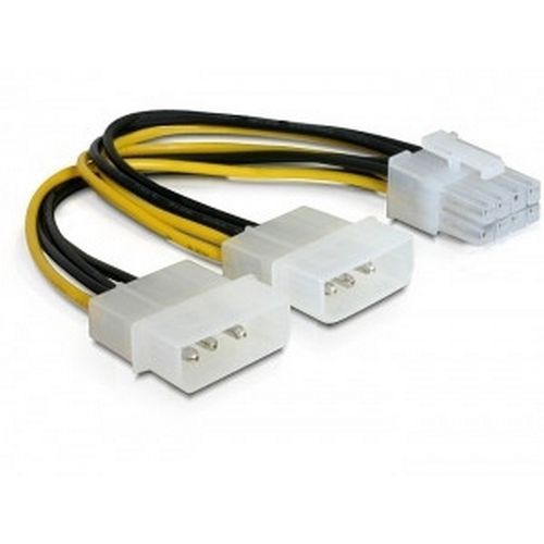 Kabel DELOCK, PC MREŽ. 2x5.25 na 8pin, 0.3m-2