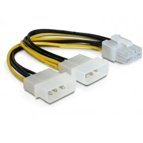 Kabel DELOCK, PC MREŽ. 2x5.25 na 8pin, 0.3m-0
