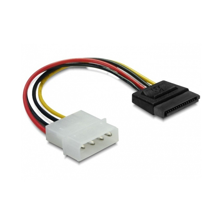 Kabel DELOCK, SATA HDD na 4pin (M) 60100-5