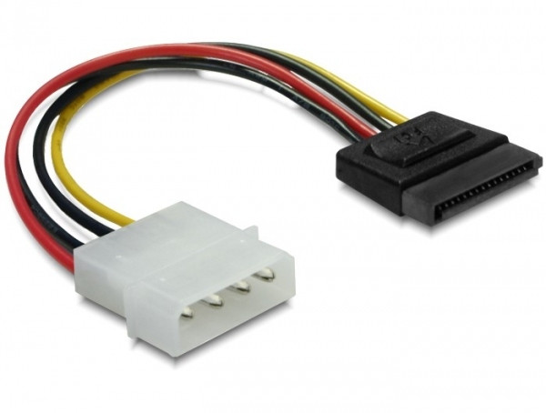 Kabel DELOCK, SATA HDD na 4pin (M) 60100-7
