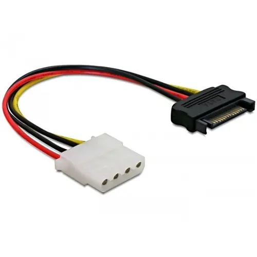 Kabel DELOCK, SATA power 15-pin (M) na 4-pin (Ž)-11