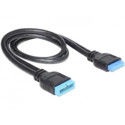 Kabel DELOCK, USB 3.0 19-pin (M) na (Ž), produžni, 45cm-0