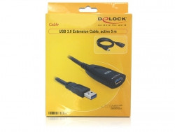 Kabel DELOCK, USB 3.0 A (M) na USB 3.0 A (Ž), produžni+repeater, 5m-3