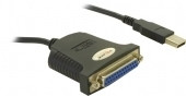 Kabel DELOCK, USB printer DB25 (Ž) na USB A (M) 61330-16