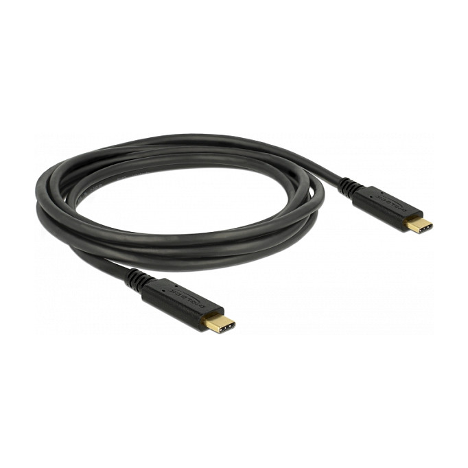 Kabel DELOCK, USB Type-C 3.1 (M) na USB Type-C 3.1 (M), 2m 83668-7